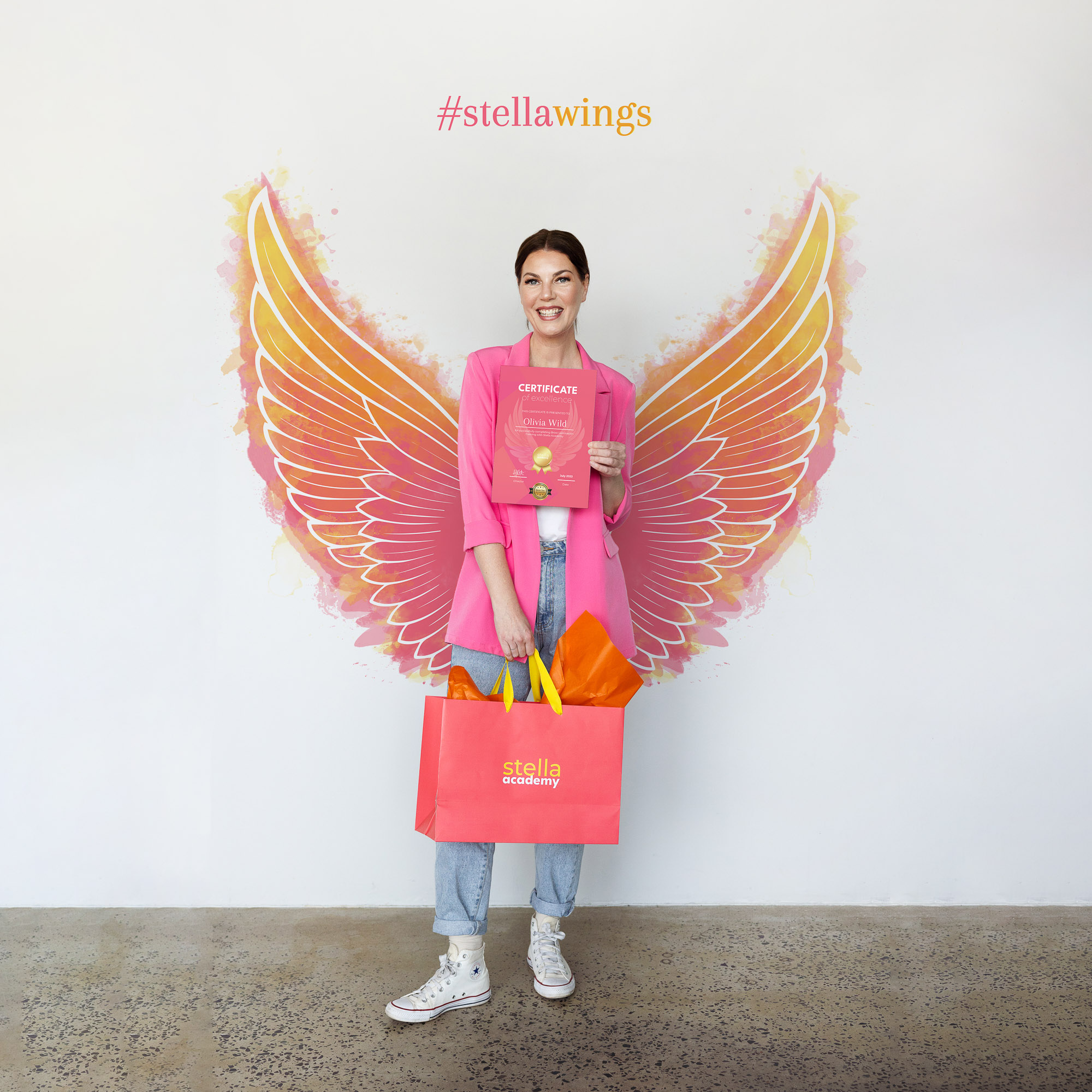Stella Academy training certificates