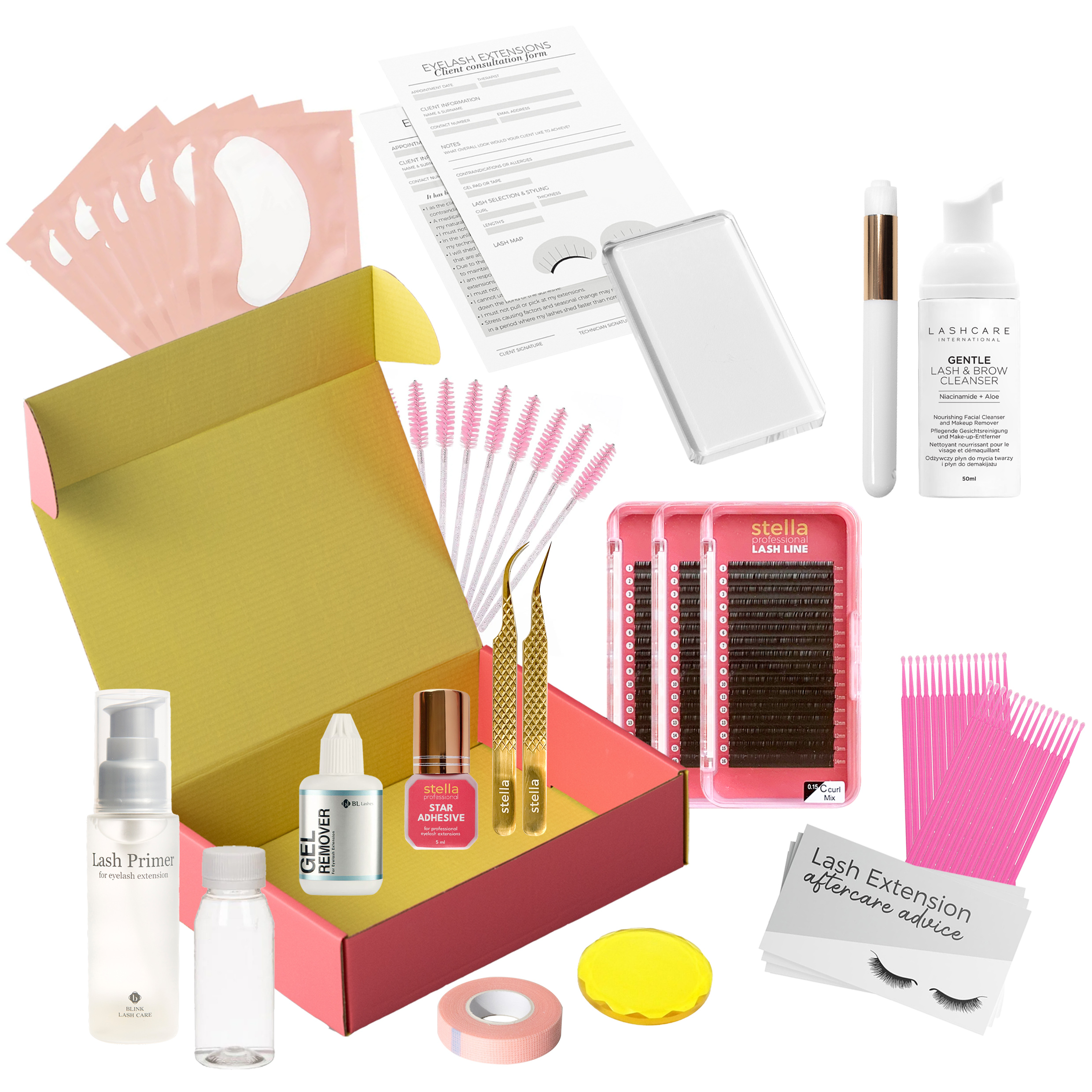 Classic Lash Basic Starter Kit and included products