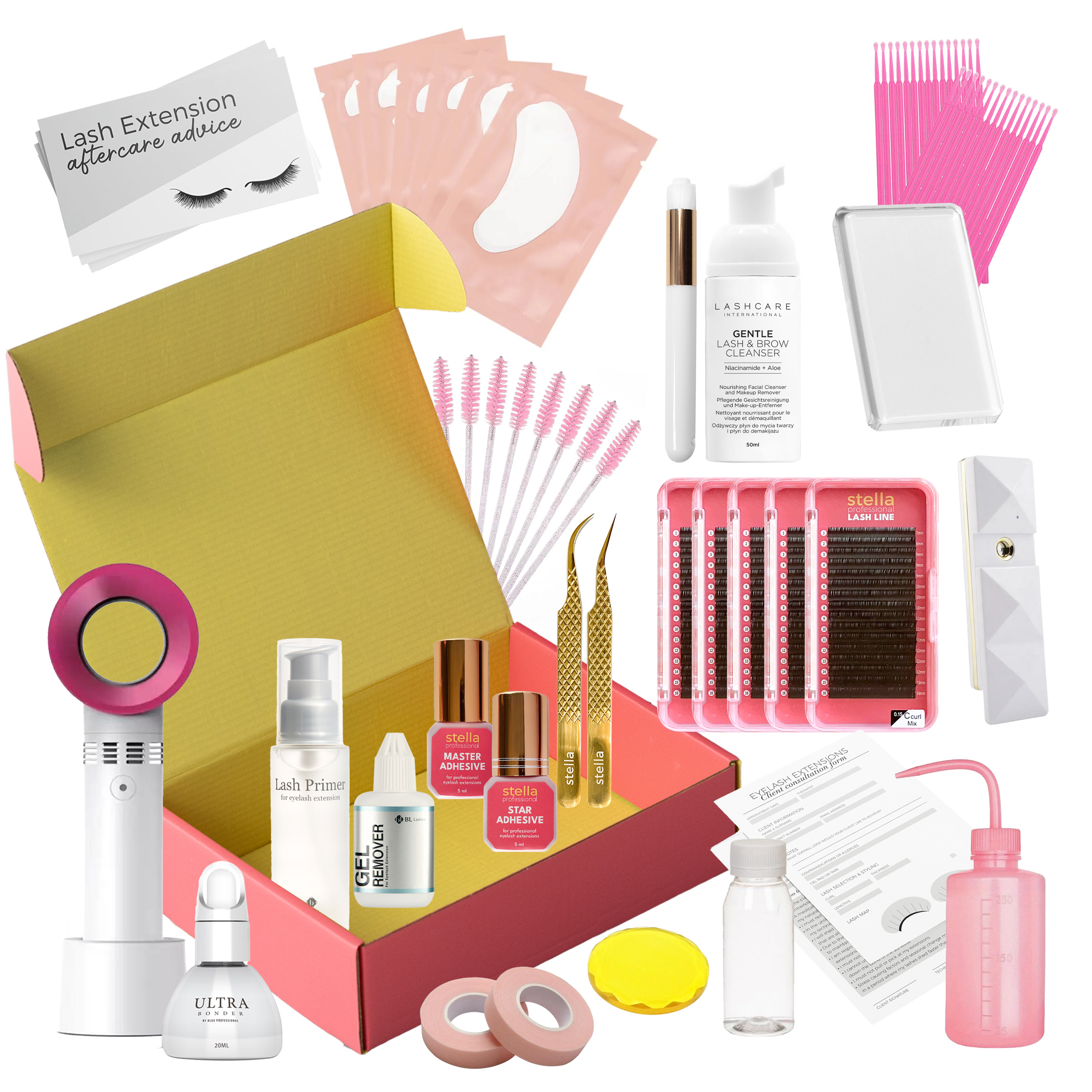 Classic Lash Master Starter Kit and included products