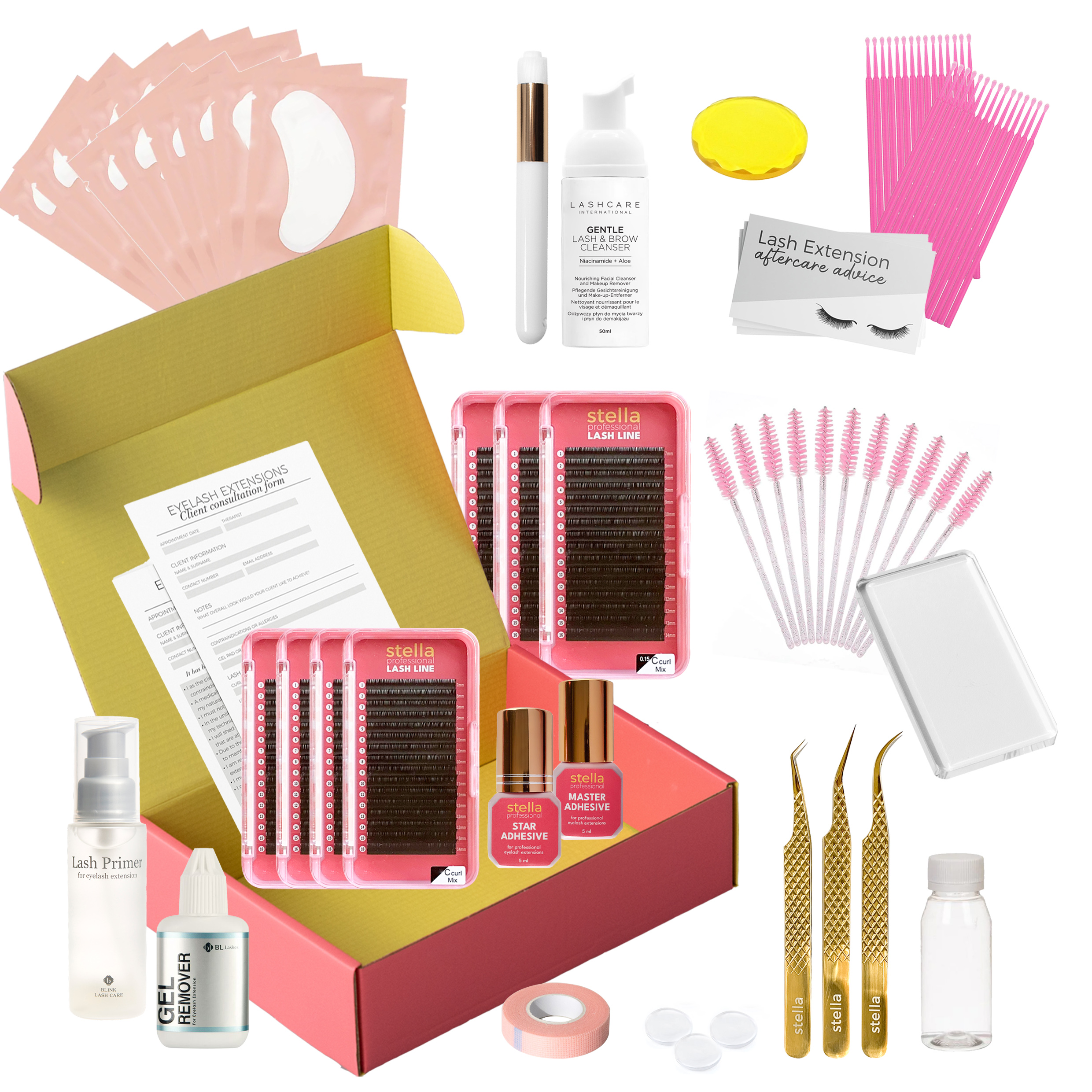 Classic & Volume Basic Combo Starter Kit and included products