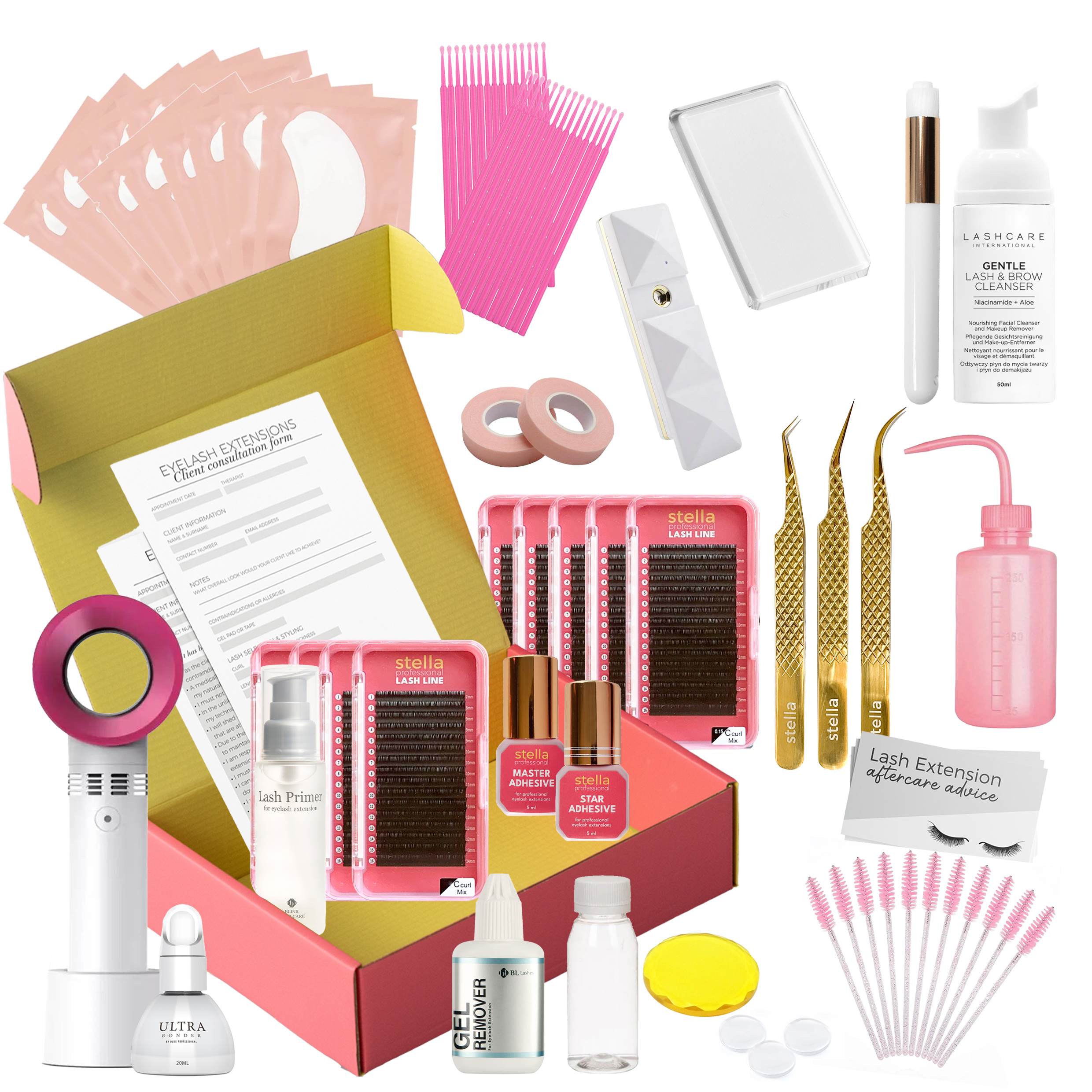 Classic & Volume Master Combo Starter Kit and included products