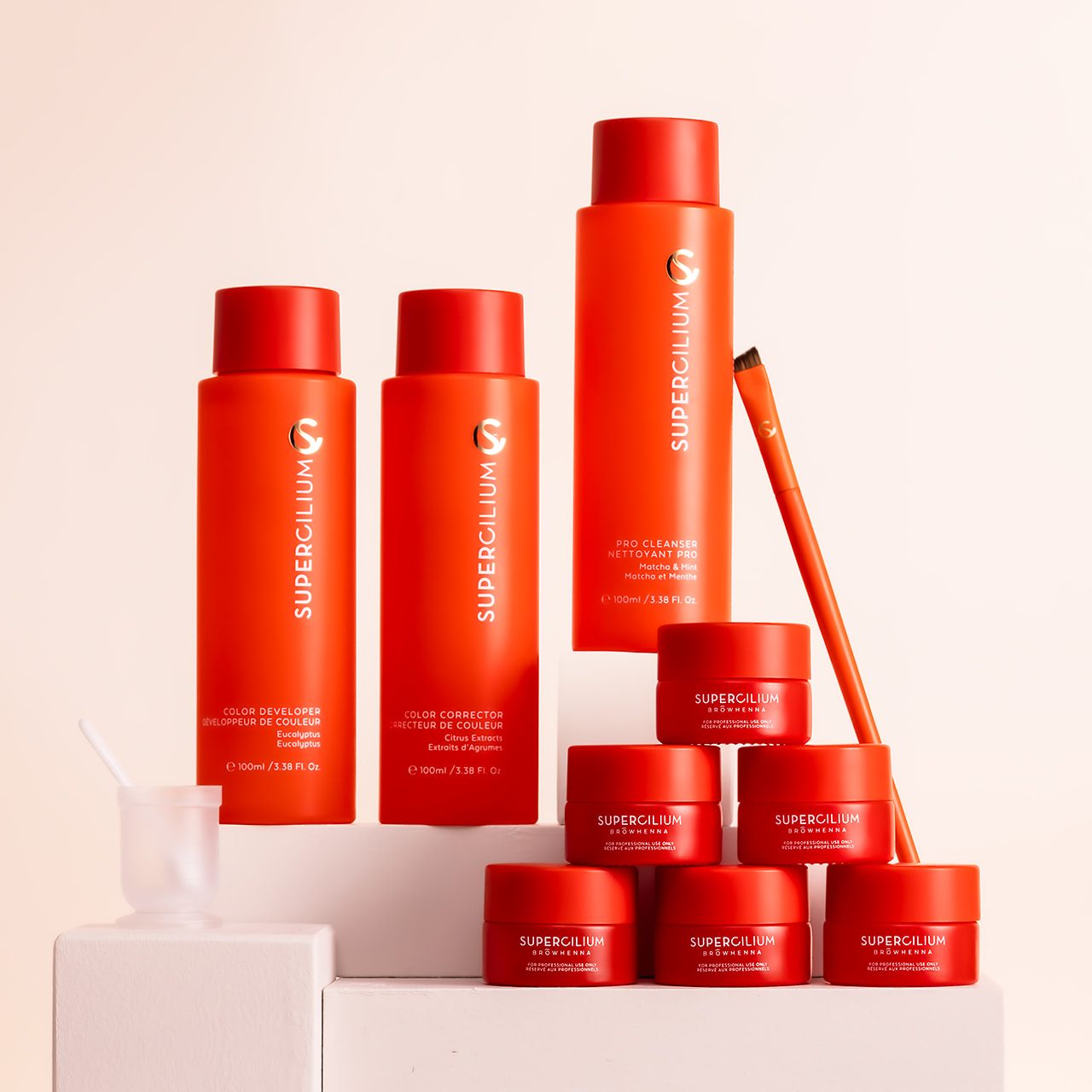 Supercilium Master Henna Starter Kit and included products