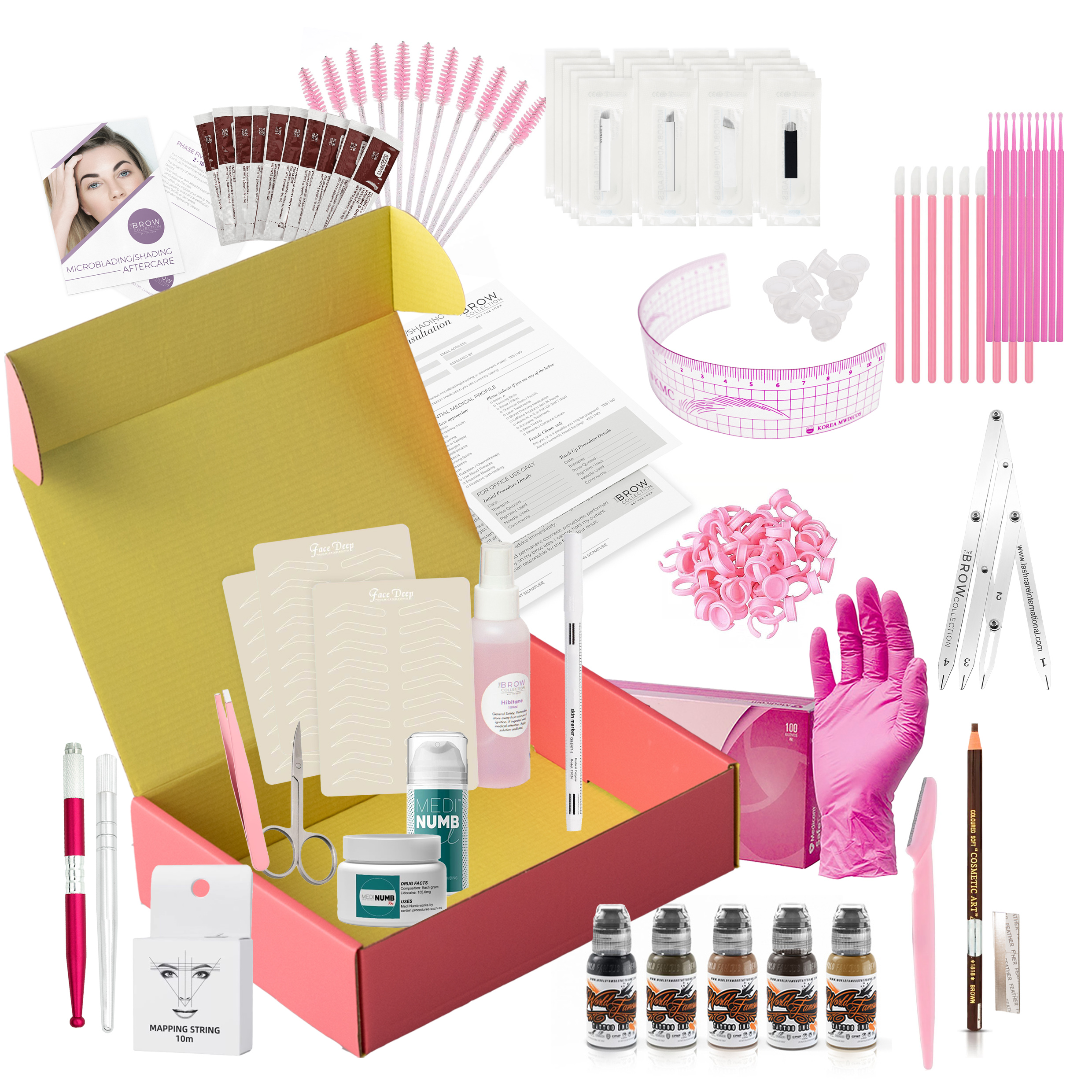 Microblading Master Starter Kit and included products