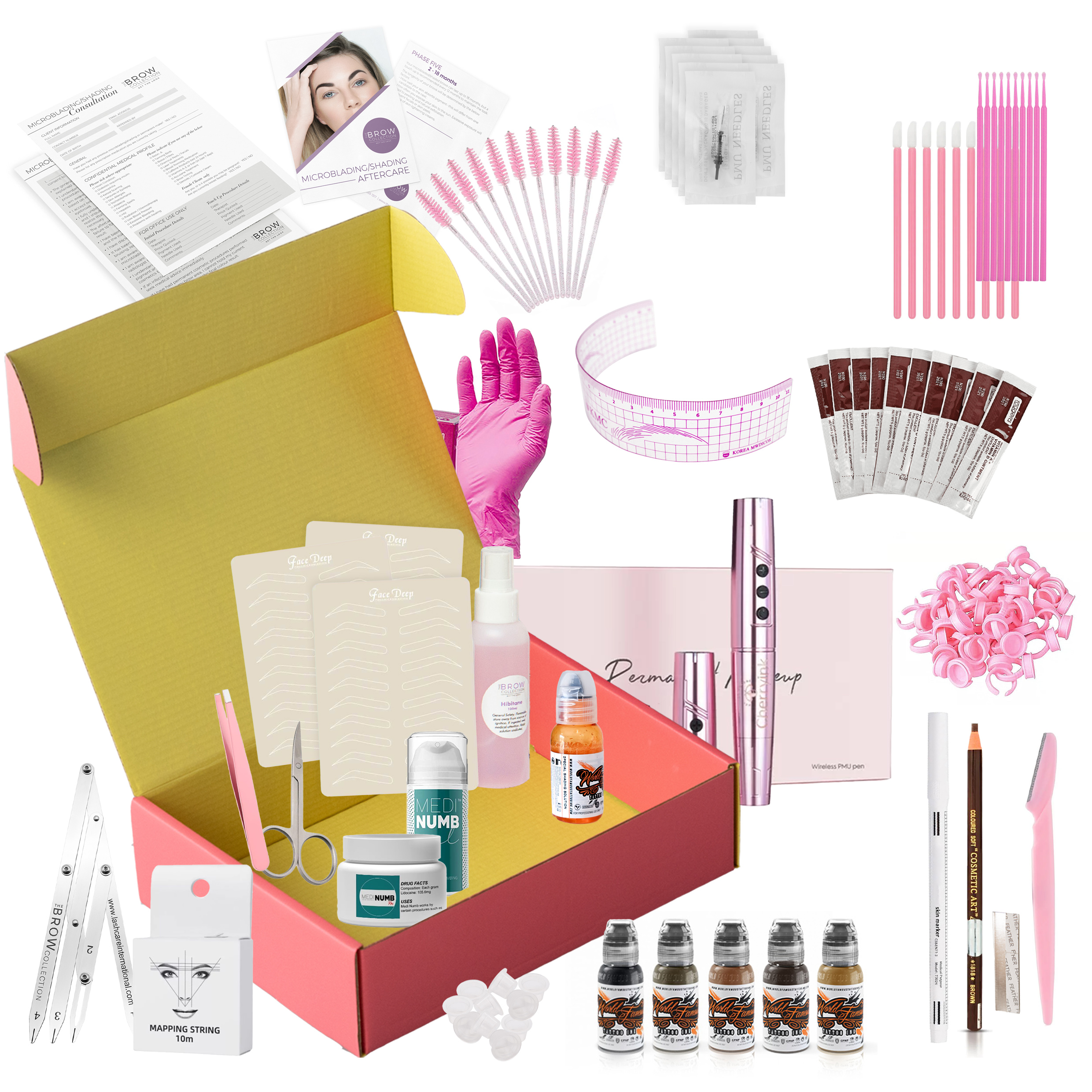 Ombré Brows Master Starter Kit and included products