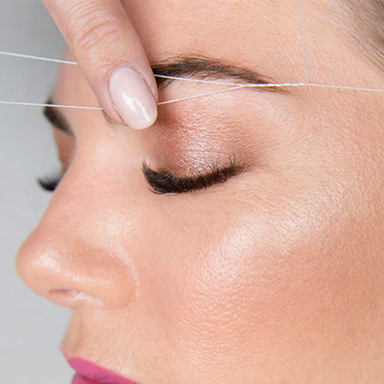 Professional facial threading training