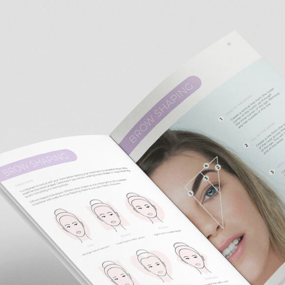 Facial threading treatment